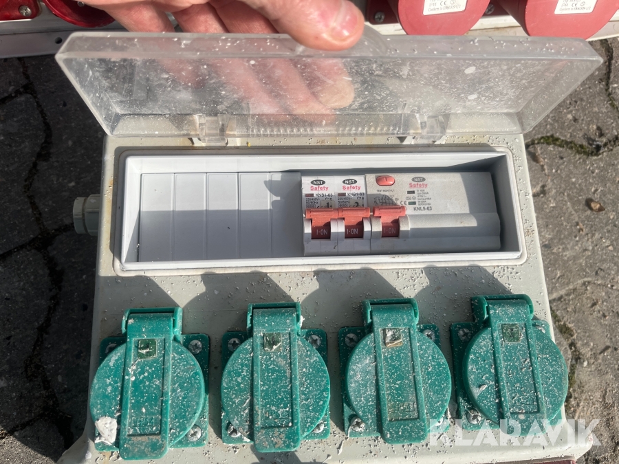 Byggestrøm tavler NST 5 styk