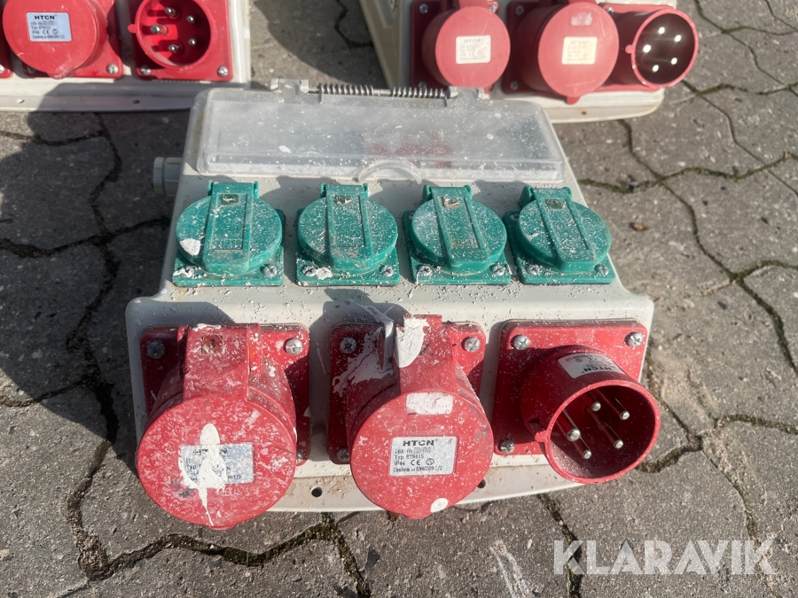 Byggestrøm tavler NST 5 styk