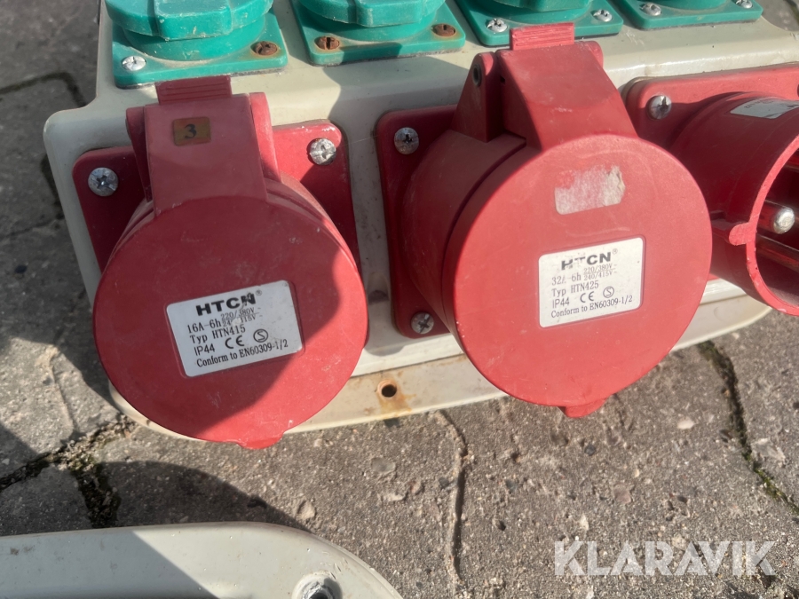 Byggestrøm tavler NST 5 styk