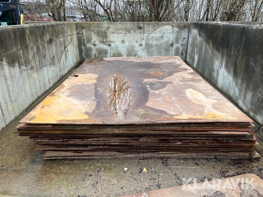 Jernplader 2x3x10-12 mm 10 stk 