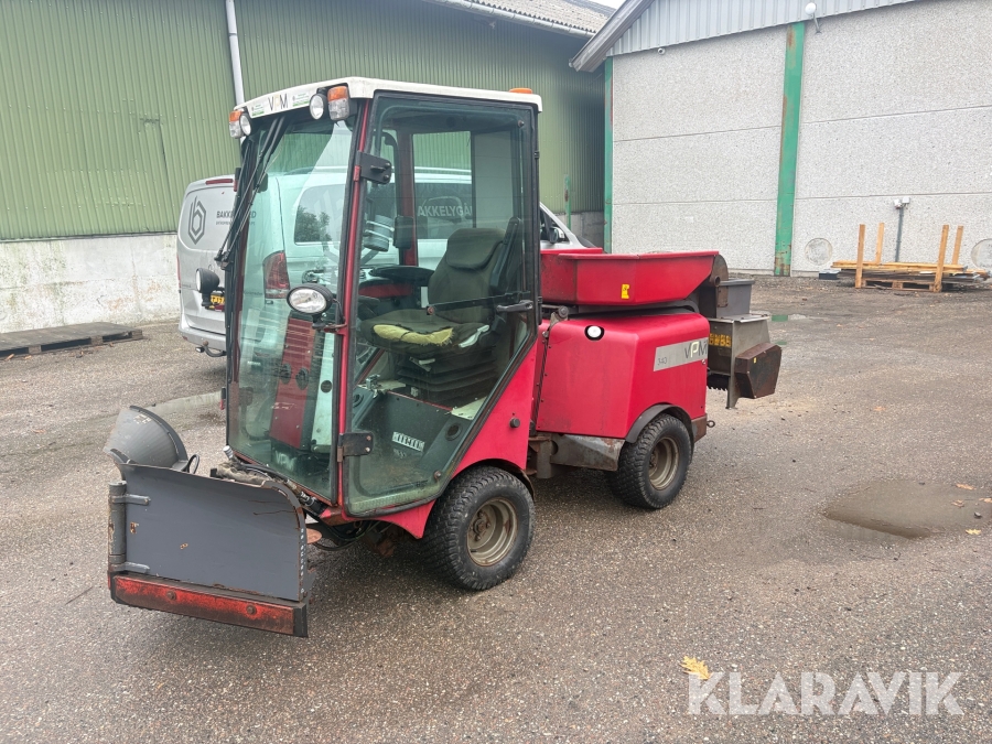 Redskabsbærer Timan VPM 3400 med saltspreder og plov