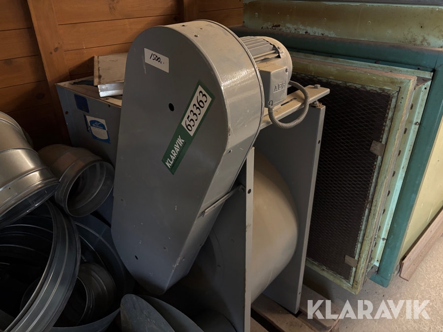 Blæser. Nordisk ventilator CNA-500/R