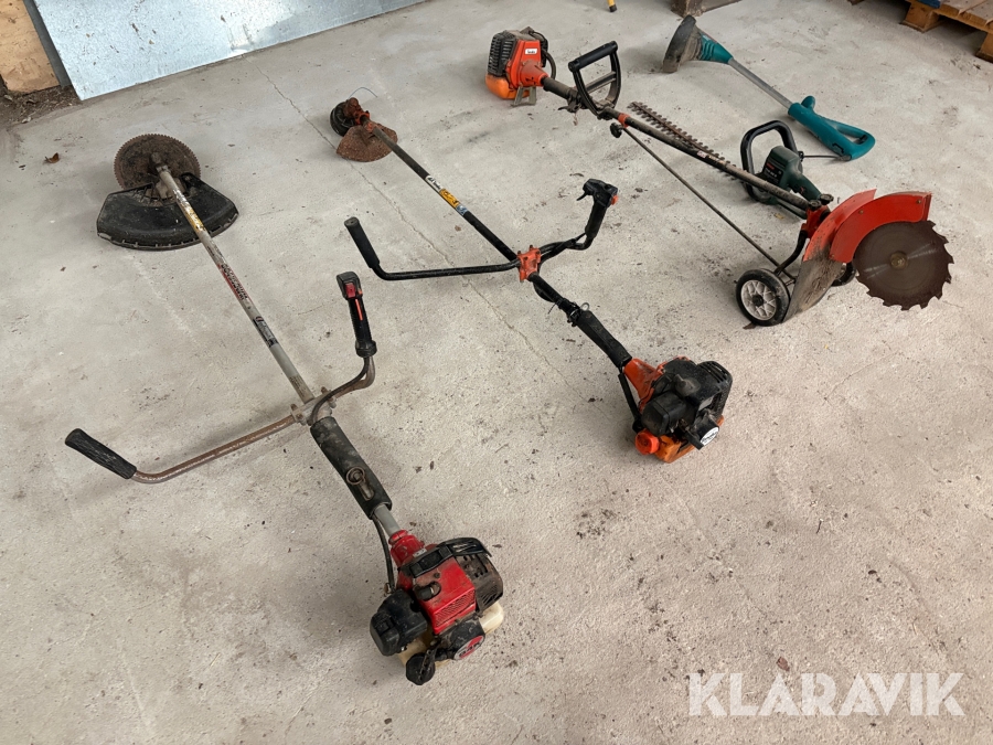 Parti havemaskiner Bosch, Tanaka, Texas - 5 styk/enheder