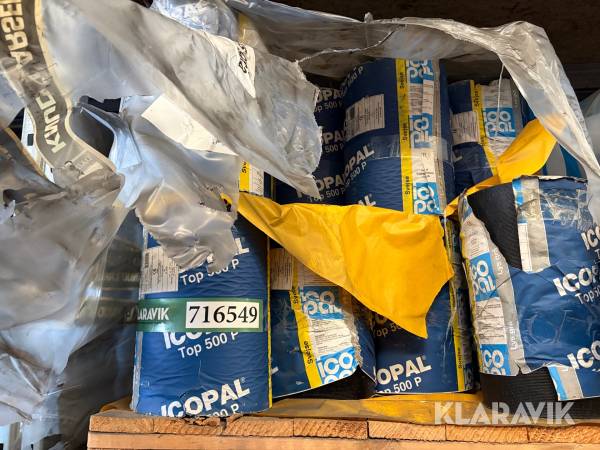 Tagpap Icopal Top 500 P lys grå