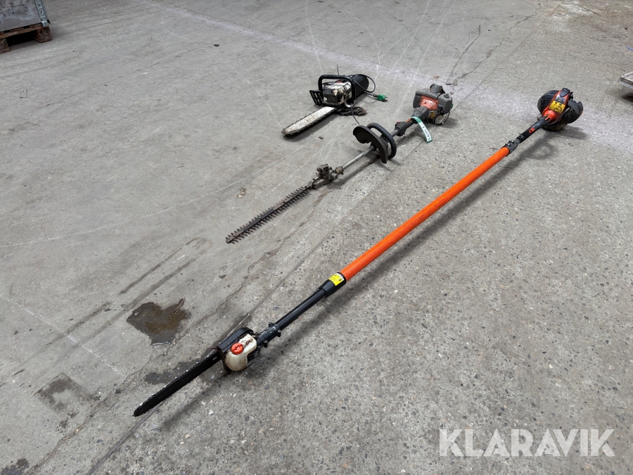 Diverse havemaskiner Echo+husqvarna+comer
