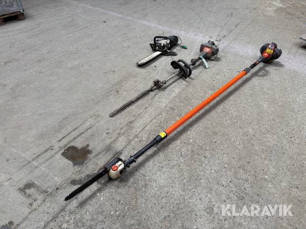 Diverse havemaskiner Echo+husqvarna+comer