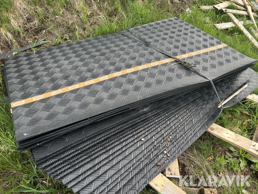 Køreplader 25 styk, 1,5 meter 