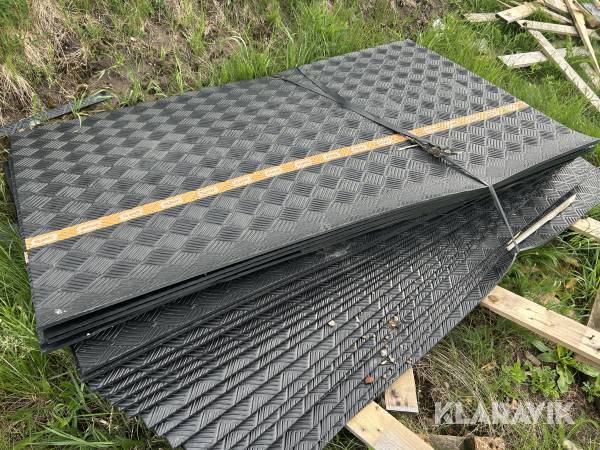 Køreplader 25 styk, 1,5 meter 