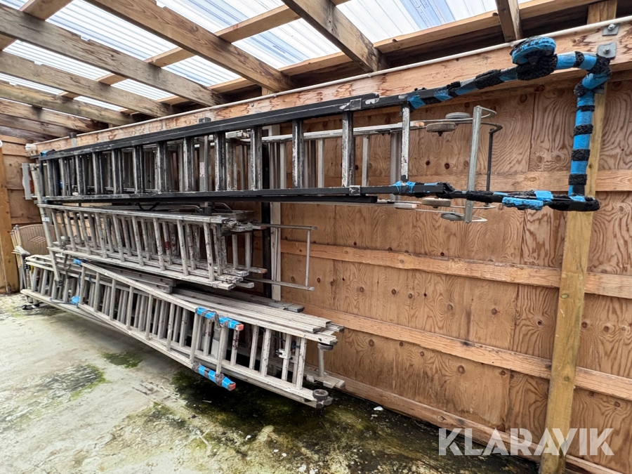 Assorterede stiger - 10 styk