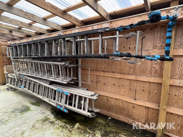 Assorterede stiger - 10 styk