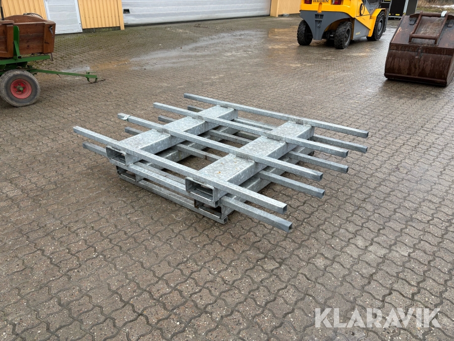 Jern paller 2 styk til jernplader