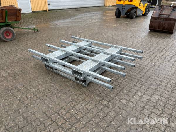 Jern paller 2 styk til jernplader