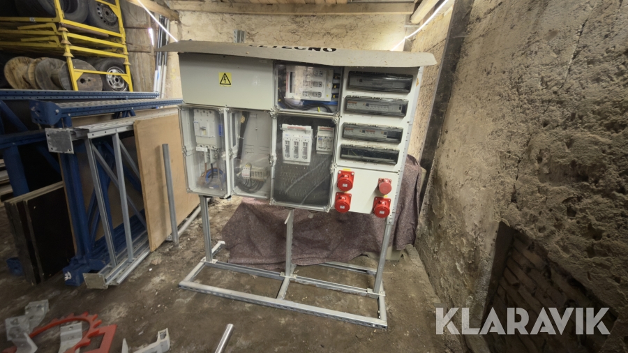 Målertavle 400A/M4 f. trafomåling - Afg.Plint 125A+250A NST