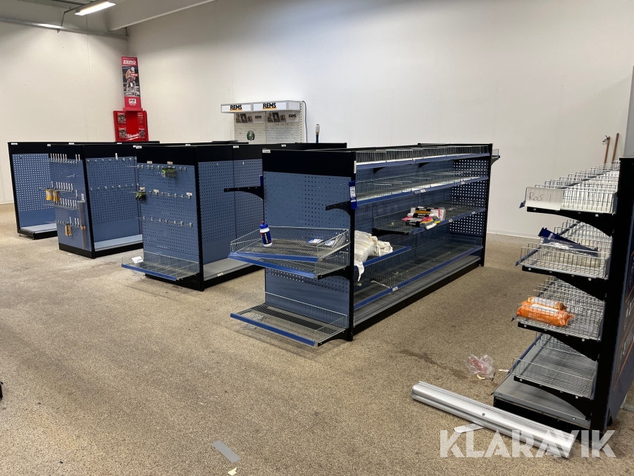 Værksteds/butik inventar