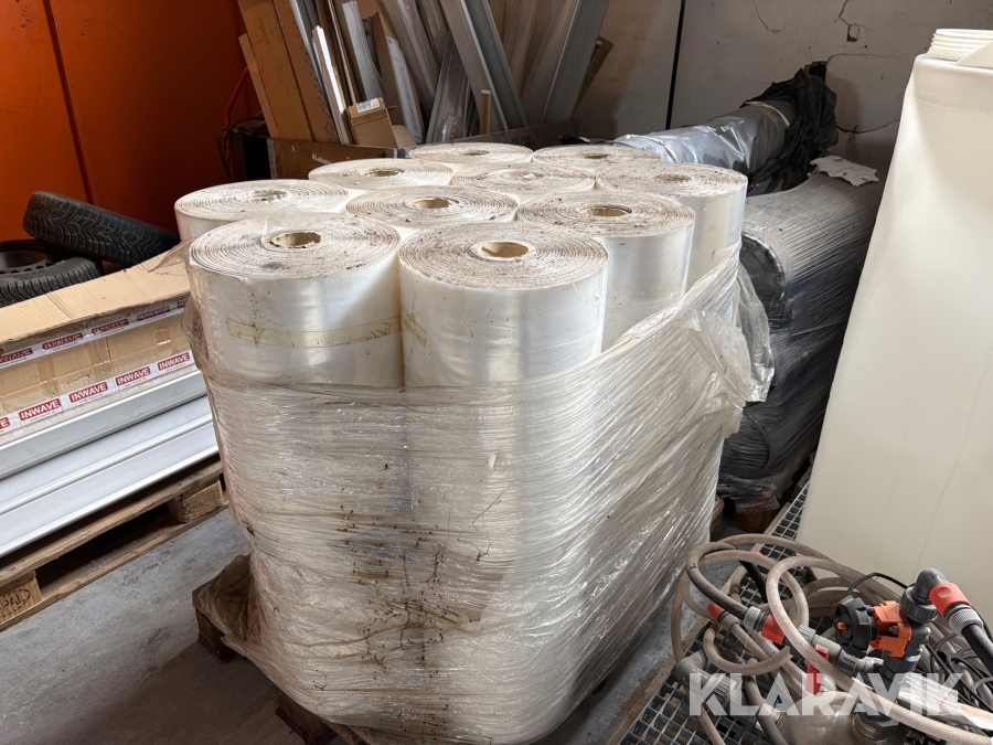 Plast til pakning af objekter - 2 paller