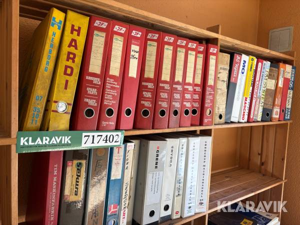 Værksstedsbøger - 33 blandet bøger