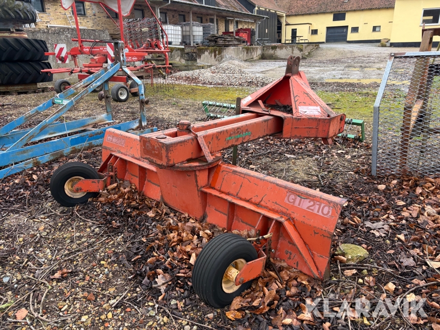 Fransgård GT 210 Planerskraber  med støttehjul