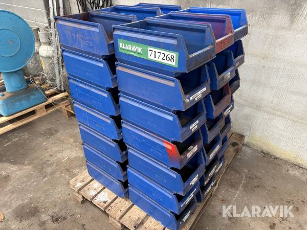 Opbevaringskasser - 42 styks
