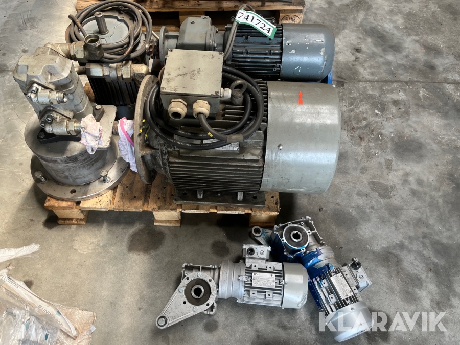 Gear/Hydraulikpumpe/Elmotore Trance/AC-motoren
