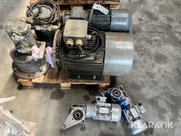 Gear/Hydraulikpumpe/Elmotore Trance/AC-motoren