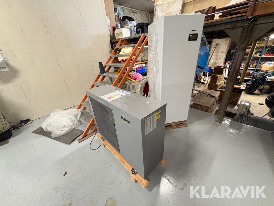 Varmepumpe luft til vand Milton greenline 12kw