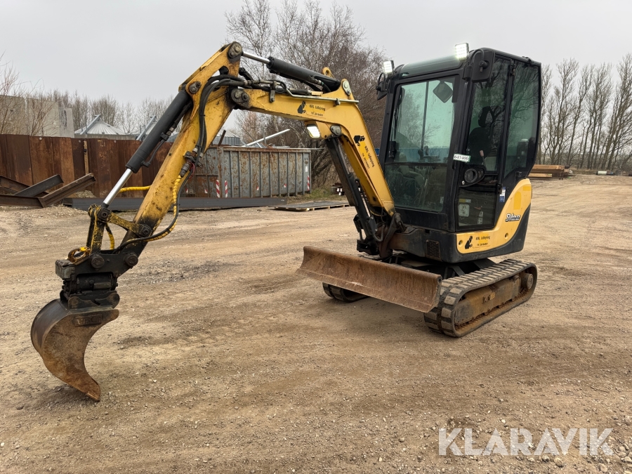 Minigraver Yanmar SV22