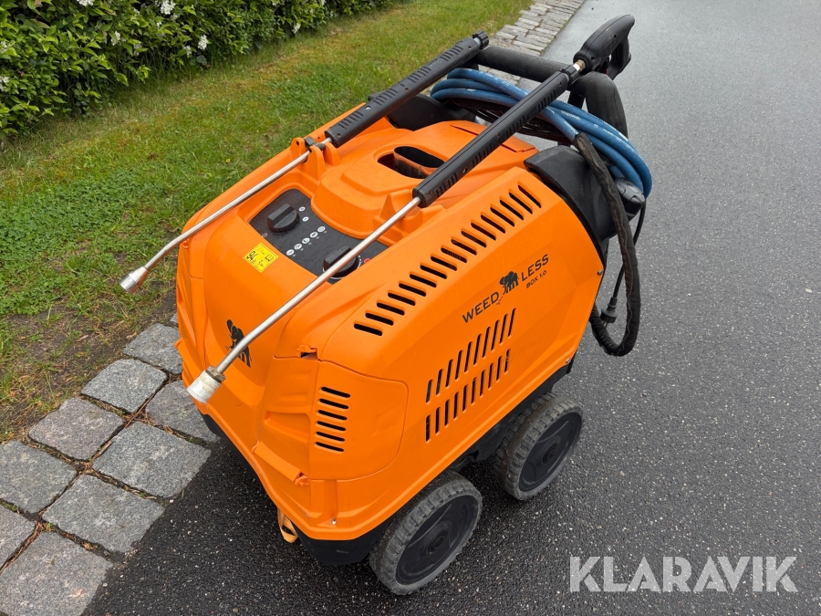 Ukrudtskoger / hedvandsrenser Weedless Box 1.0 med 2 lanser