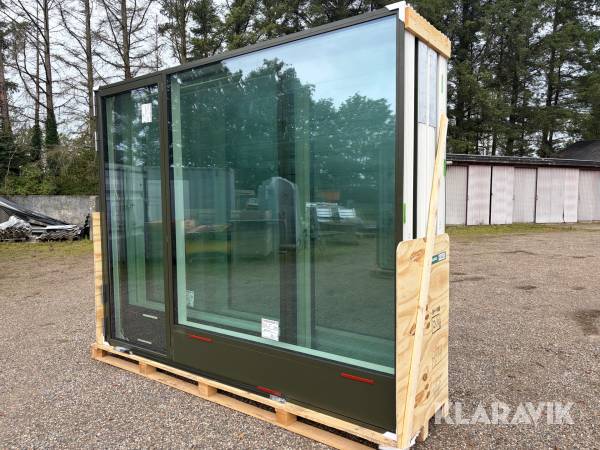 Træ/alu vinduer Kastrup RAL 6006 gråoliven 4 Styk