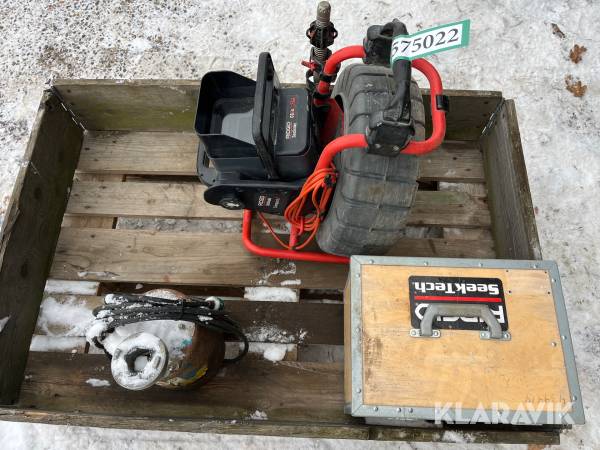 Kloakkamera Ridgid CS6x Seesnake med tilbehør og Dykpumpe