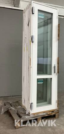 Smal terrassedør med 3 lags energiglas 3 styk 