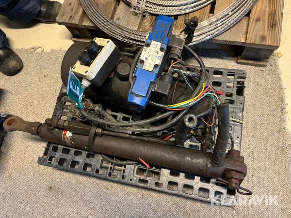 Pumpestation til tiptrailer Vickers