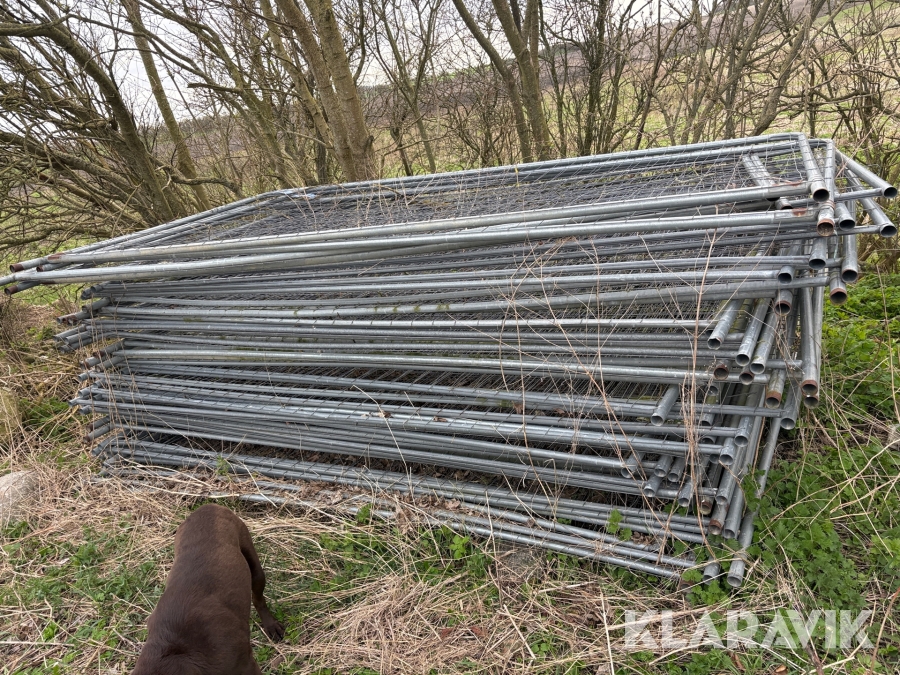 Byggeplads hegn cirka 44 fag