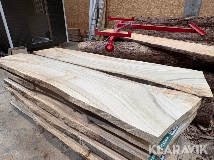 Amerikansk tulipan træ planke 2 styk