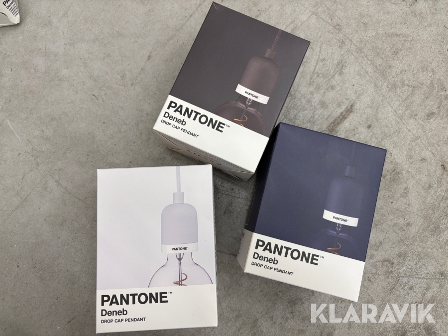 Lamper 90 styk. ass. farver