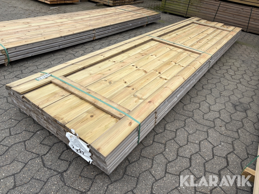 Trykimprægneret terrassebrædder 