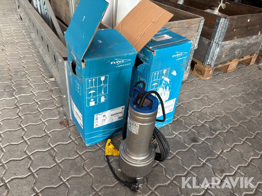 Dykpumper Flygt DXM50-11/B - 2 styk
