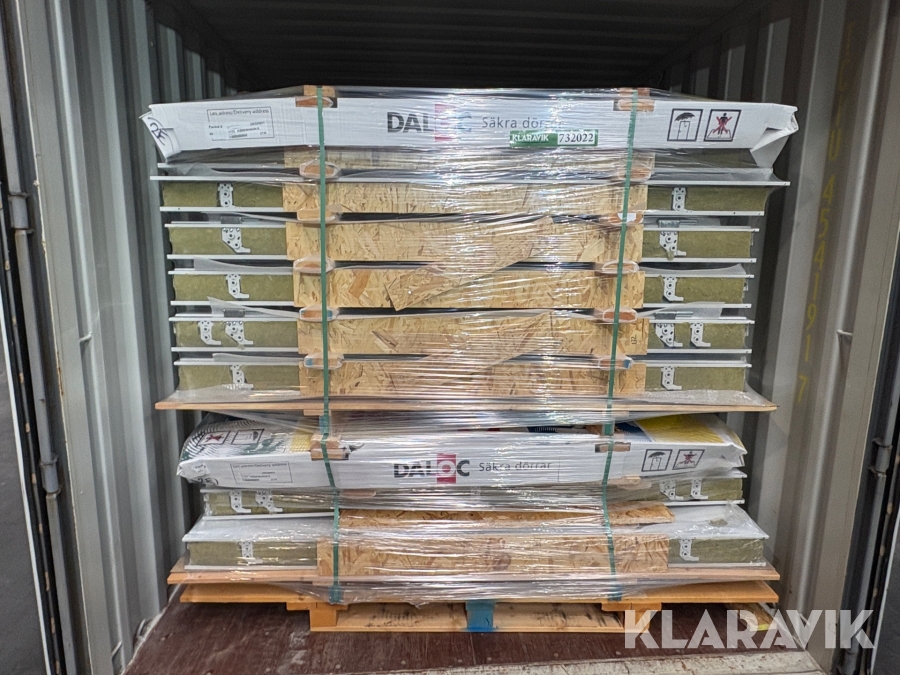 Branddøre Daloc S30 - 20 styk