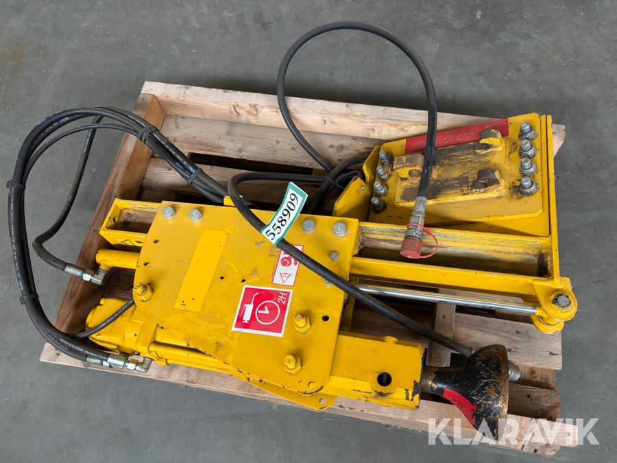 Hydraulisk pælehammer Rabaud MP 15/35 Beko MA skifte