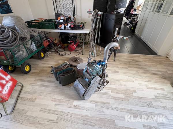 Gulvsliber & gulvpoler/høvl til beton