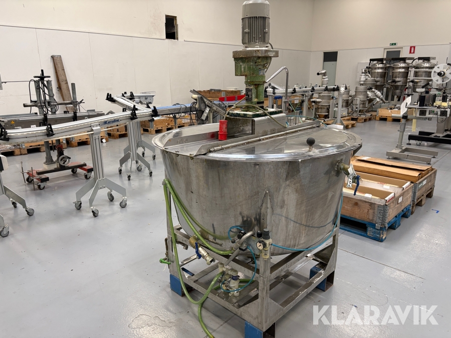 Blandekar Agitator ARL 35 med motor