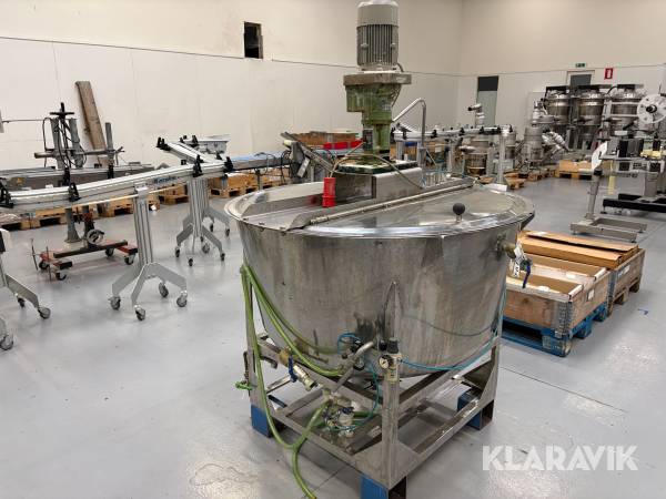 Blandekar Agitator ARL 35 med motor