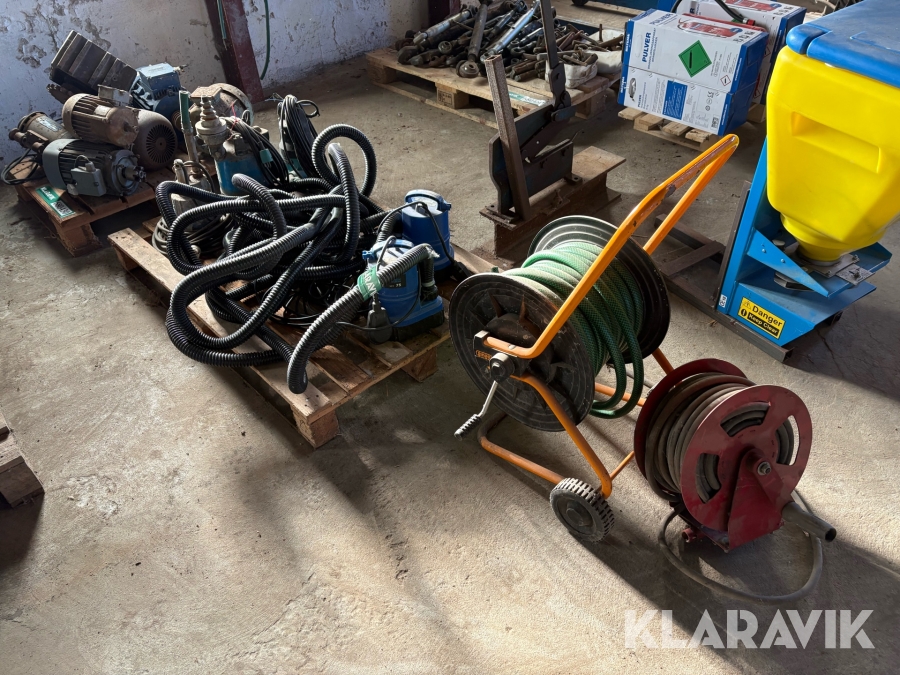 Dykpumper & slanger 5 styk