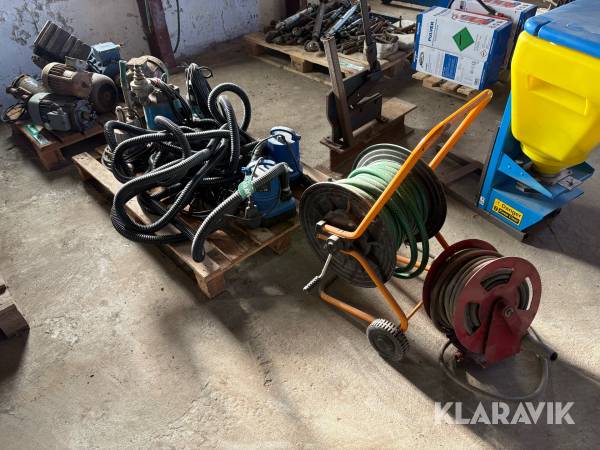 Dykpumper & slanger 5 styk