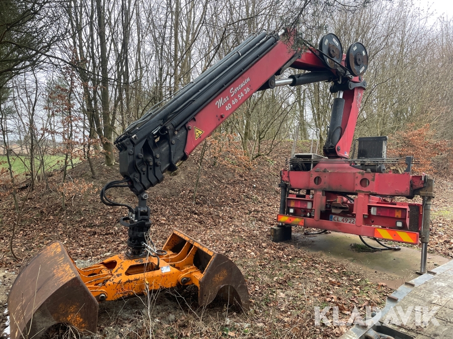 Kran HMf 2420K5 til lastbil