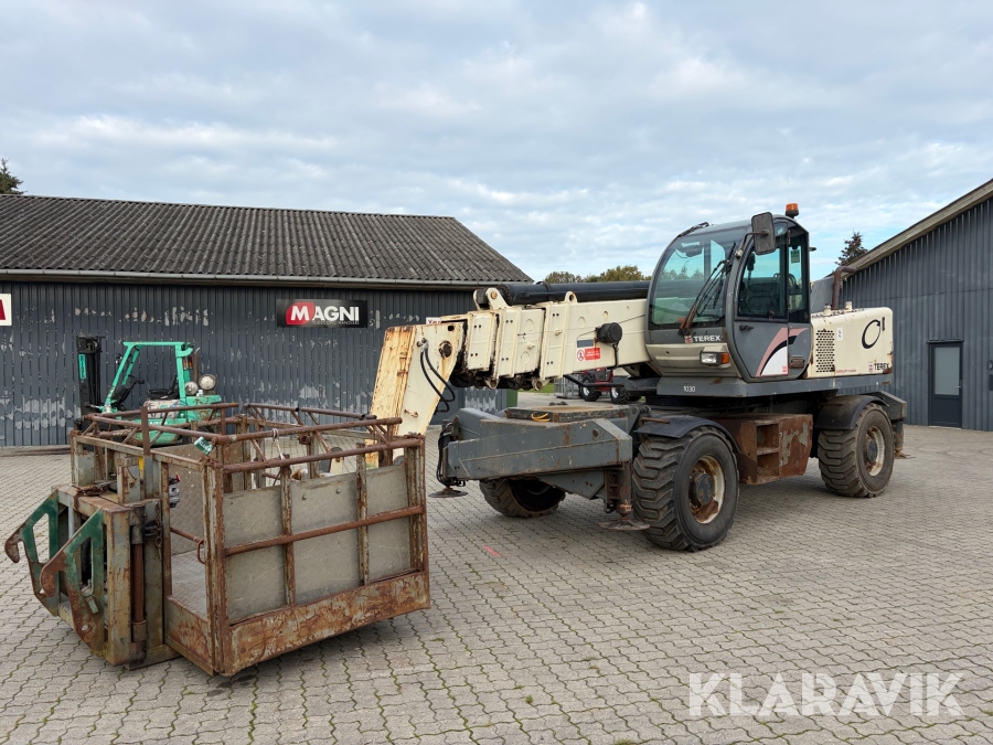 Rotationslæsser Terex Girolift 5022 med mandskabskurv