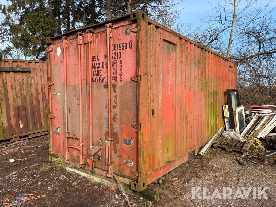 Skibscontainer 20 fod