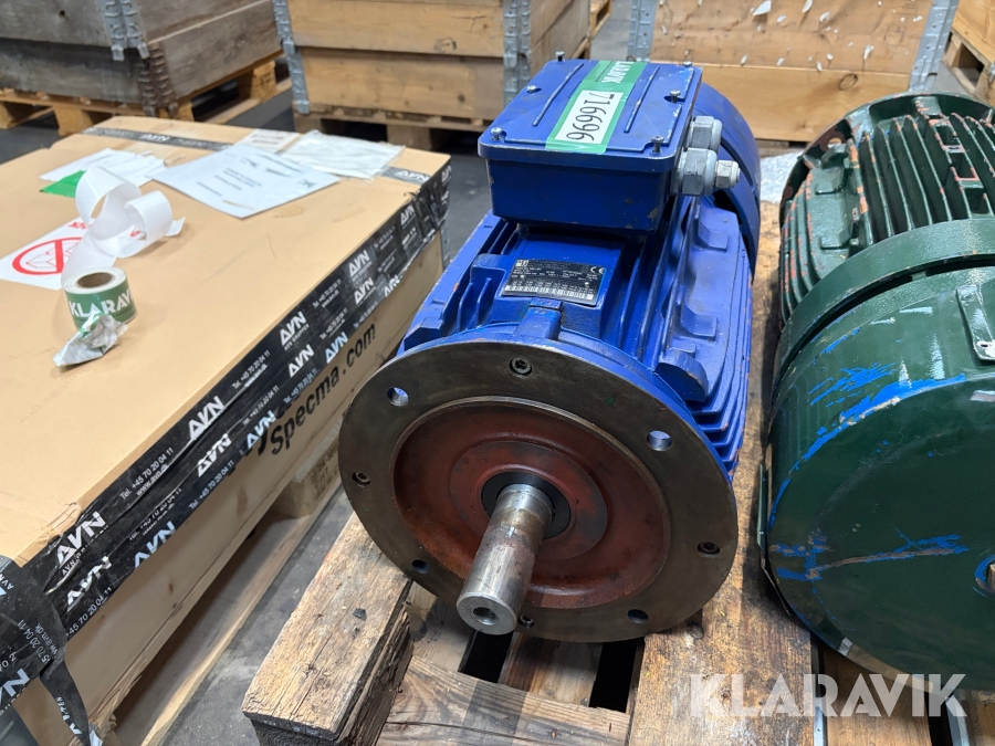 Elmotor med bremse MGM BA 180 LB4