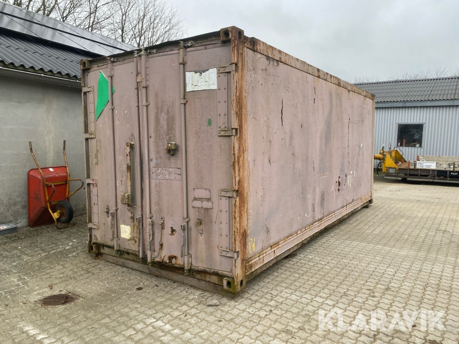 Container 20 fods isoleret