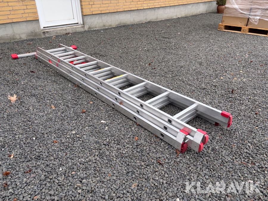 Aluminiumstige Jumbo Hobby 3 x 9 trin 1 styk 