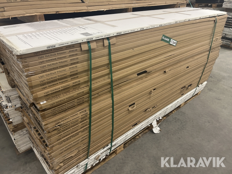Akustikpaneler Fibrotech 45 styk 2. sortering
